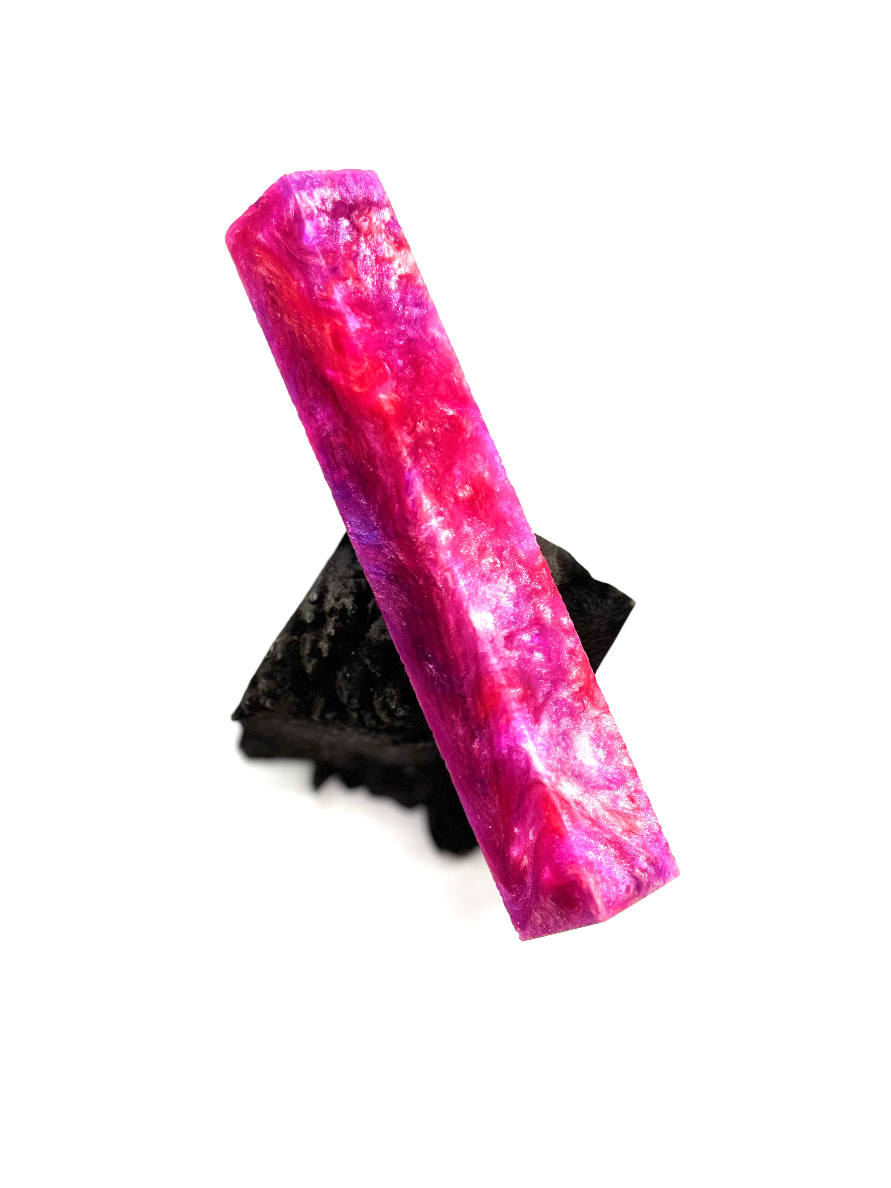 Pen Blank - Alumilite Resin - Opaque Color Swirl