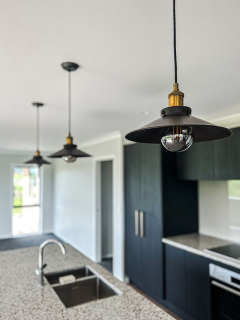 lights in kitchen
