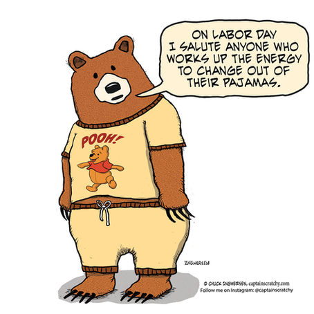 That's one way to celebrate Labor Day