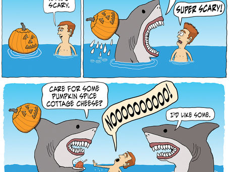 Sharks celebrate Spooky Season