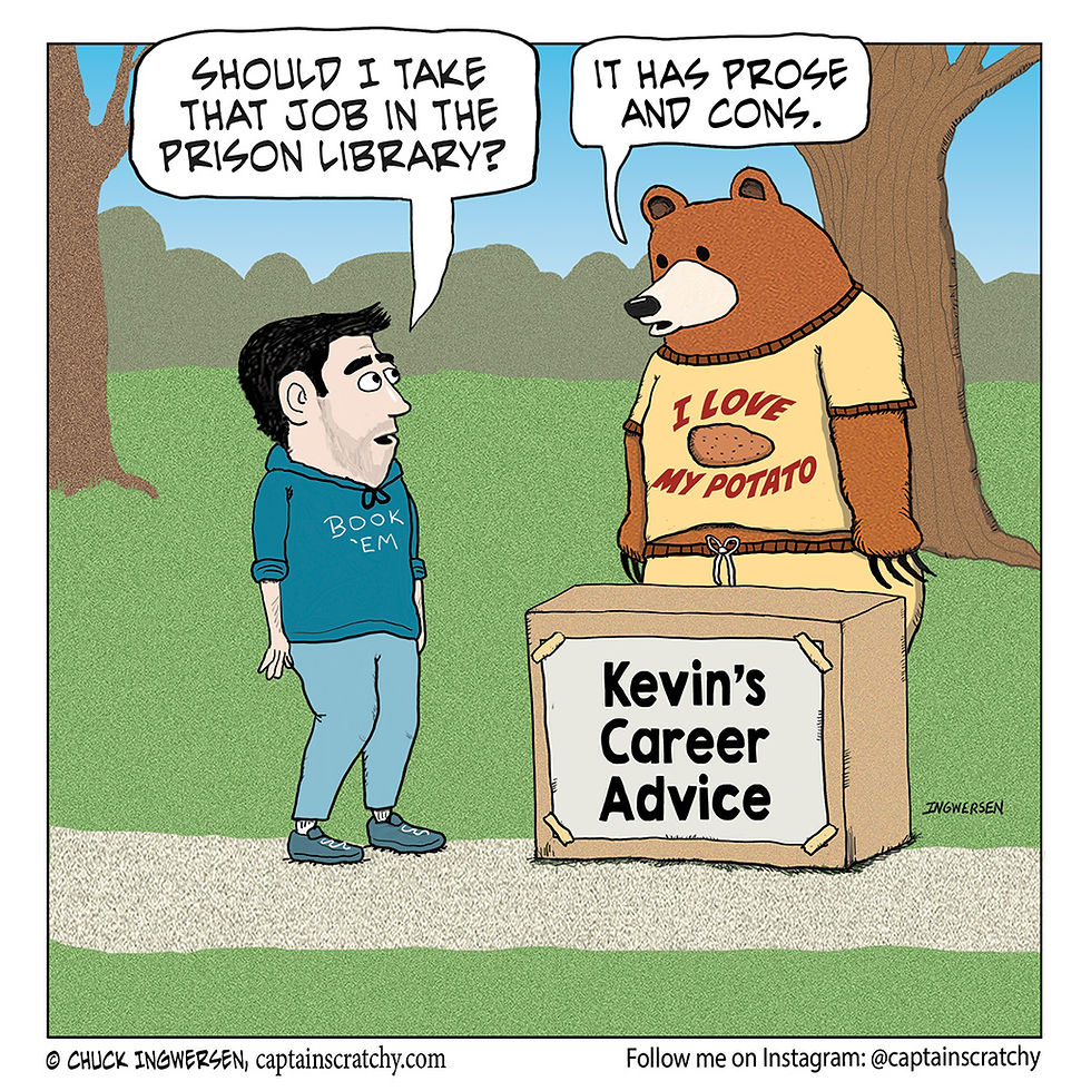 Another chapter of Kevin's Career Advice