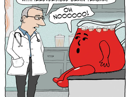 Kool-Aid Man gets some disturbing news