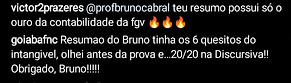 feedback de clientes que cursaram 8