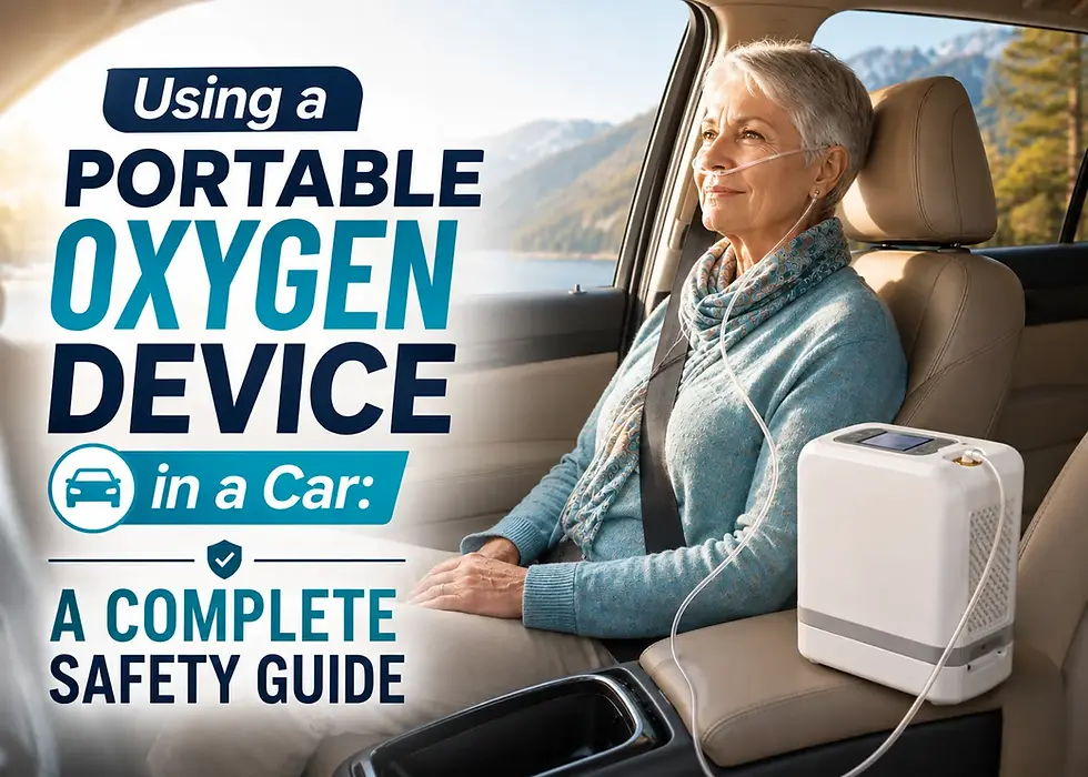 Using Portable Oxygen Device in a Car