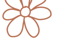fleur marron