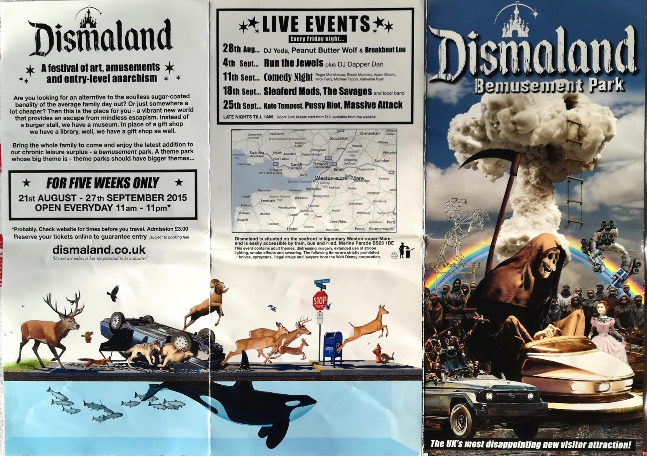 "Dismaland" by Banksy