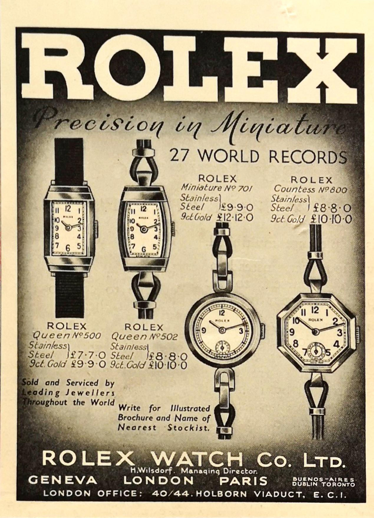 Rolex Ladies Watches