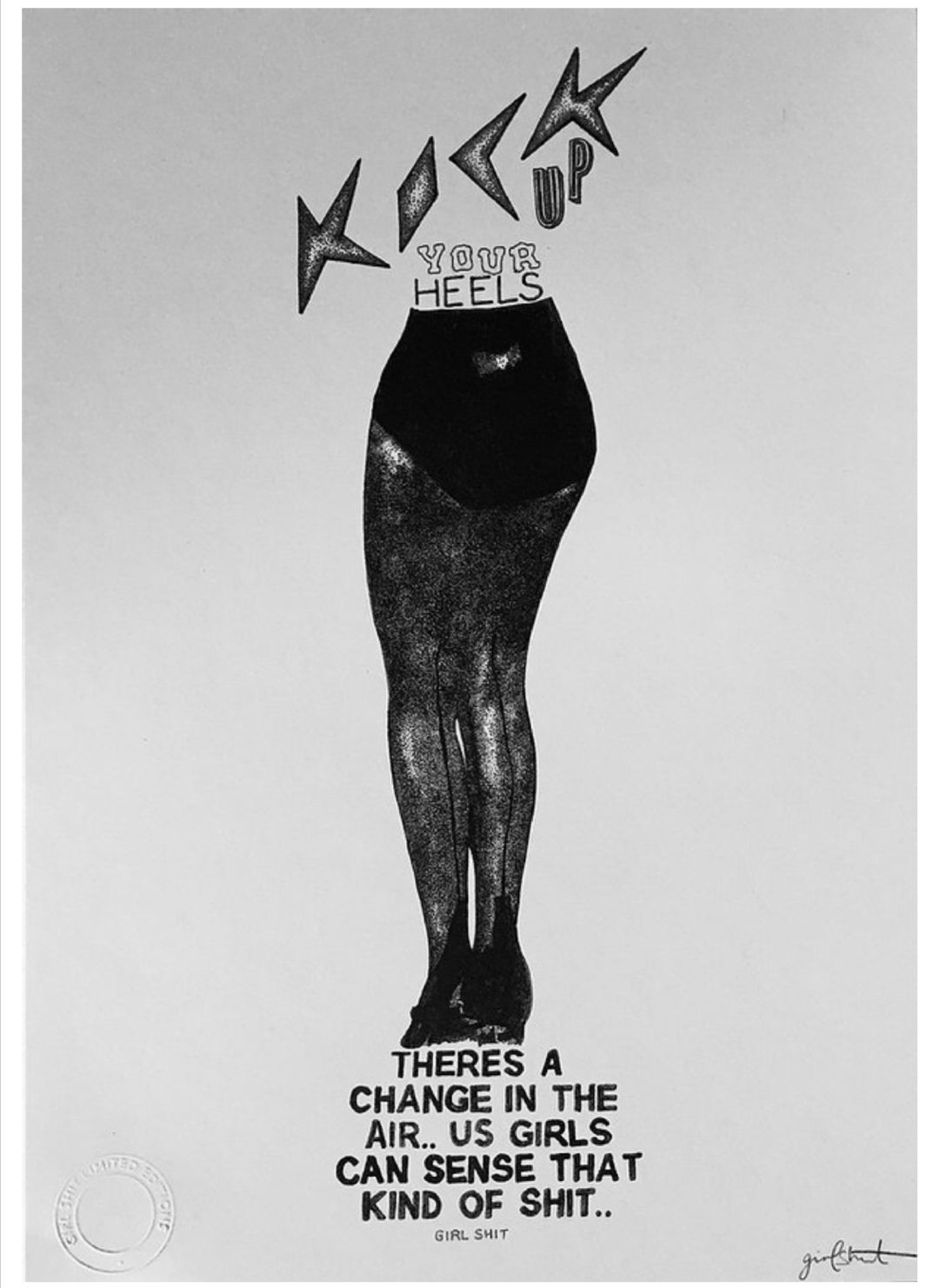 "Kick up your heels" by Girlshit