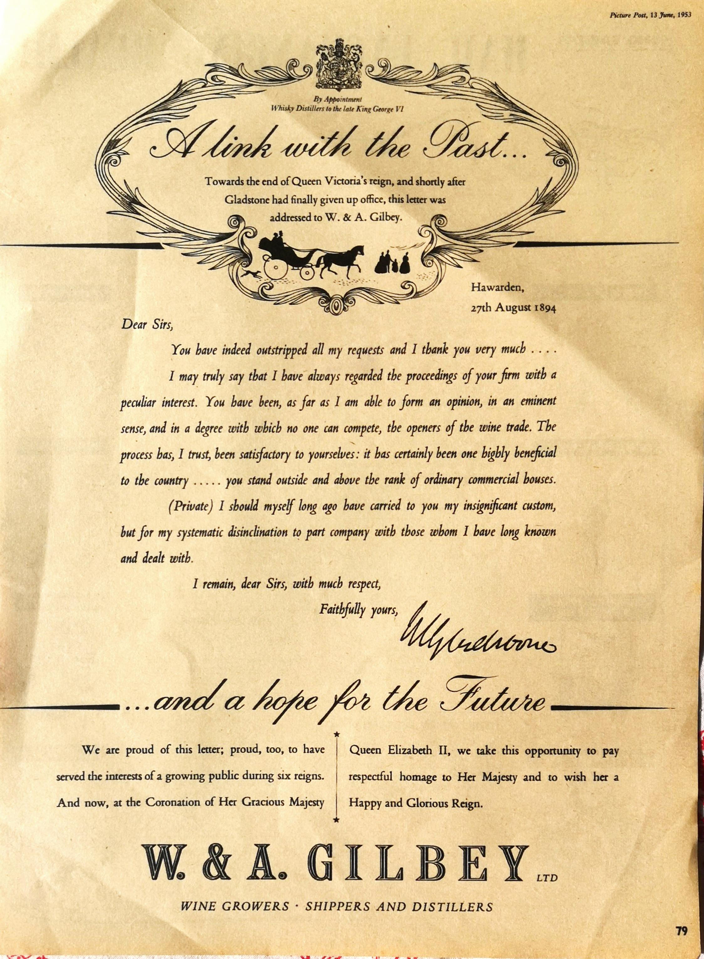 W & A Gilbey: Distillers