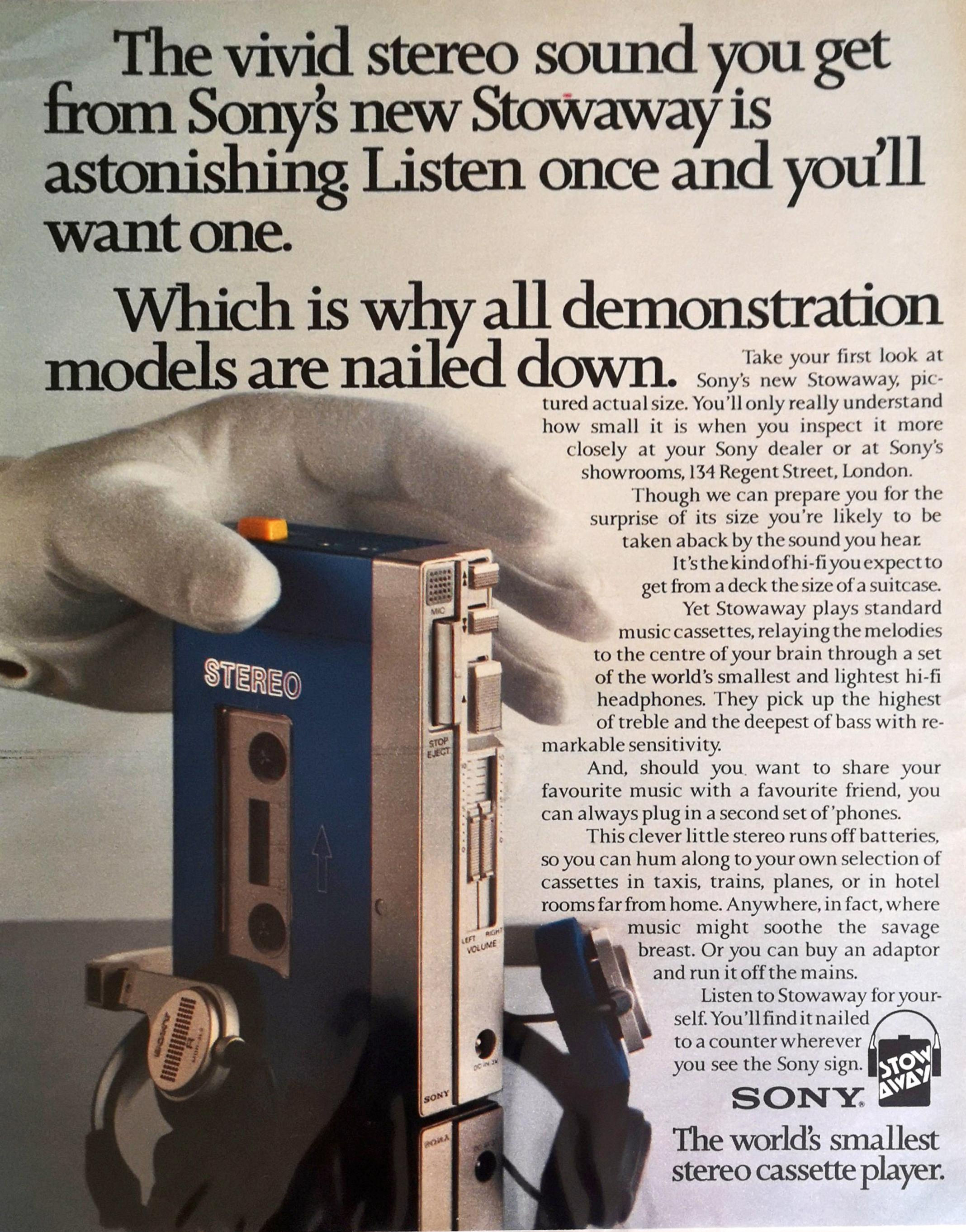 Sony Stowaway