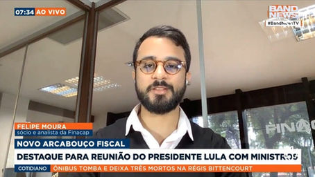 Felipe Moura, CGA e sócio da Finacap, comenta destaques do dia no mercado financeiro na BandNews TV