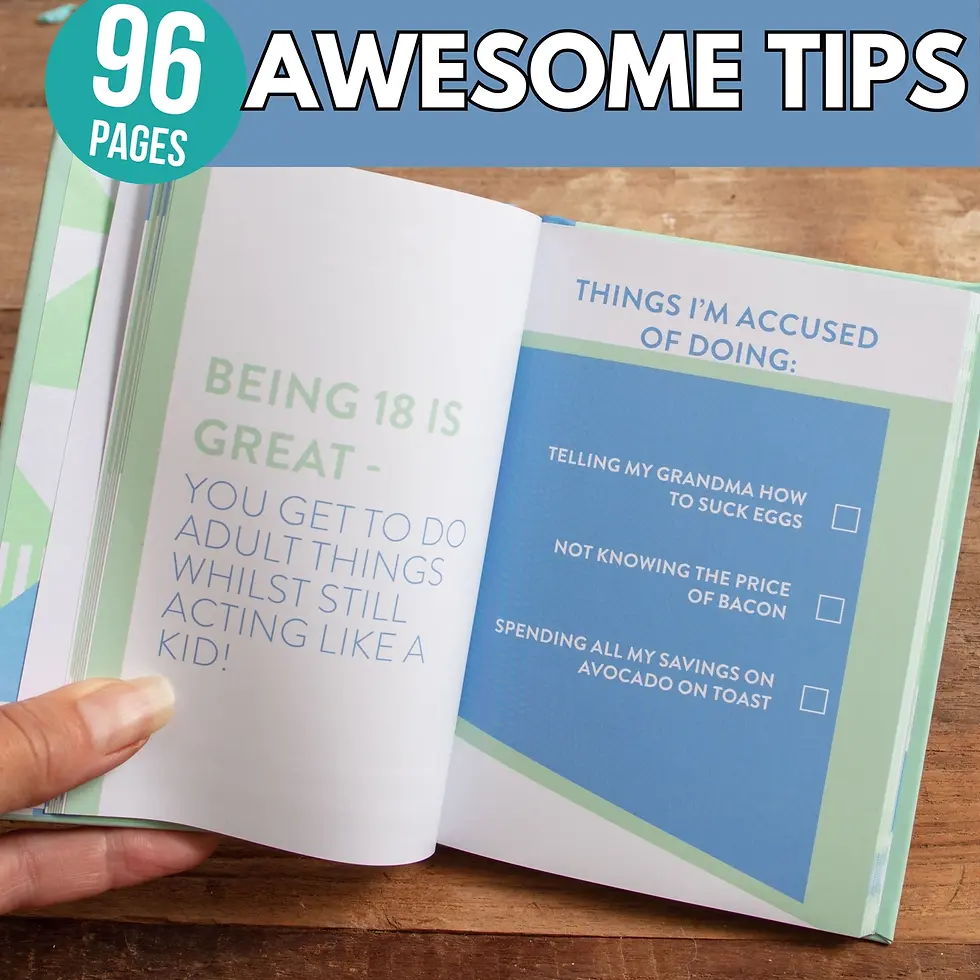 Thumbnail: 18: Apparently An Adult Now - Fun Age Quote Pocket Book