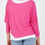 Thumbnail: 2 in 1 Layer Top with Necklace in Pink