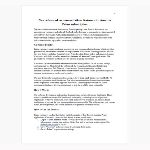 Amazon Blog/Instructional Design