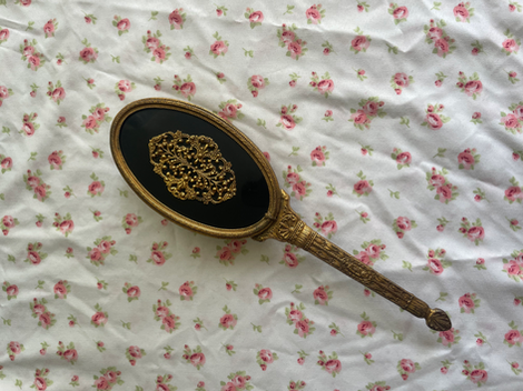 Art Deco Hairbrush