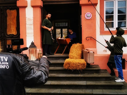 Dreharbeiten für Ökumenischen Gottesdienst