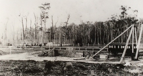 Early Leongatha Railway station