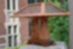 Thumbnail: Holland Mission Style Double Pedestal Table Lamp