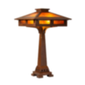 Prairie Craftsman Mica Reading Lamp Yellowstone Style