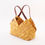 Thumbnail: Rattan Storage Basket Small With Triangular Handles