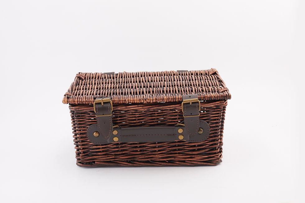 Thumbnail: Willow Basket Small Chocolate