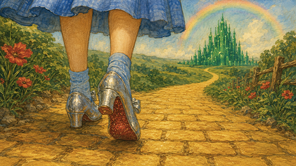 Dorothy and her silver slipper are a metaphor for grounded AI