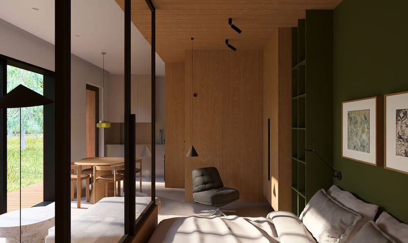 Nowoczesny projekt wnętrza z przeszkloną sypialnią i drewnianą zabudową | Studio Wnętrz
Zobacz nowoczesny projekt wnętrza z przeszkloną sypialnią, naturalnym drewnem i minimalistyczną elegancją. Zamów indywidualny projekt u doświadczonego architekta wnętrz.
projekt wnętrza nowoczesnego apartamentu, przeszklona sypialnia projekt, drewniana zabudowa wnętrze, minimalistyczne wnętrze z klasą, architekt wnętrz Warszawa/Kraków/Wrocław (dodaj lokalizację), projektowanie wnętrz premium, ekskluzywne wnętrza domów i mieszkań, wnętrze z widokiem na naturę