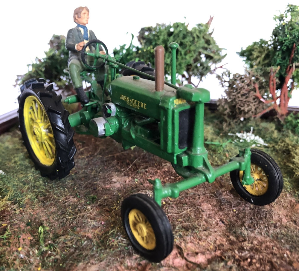 1937 Unstyled John Deere Model BW - Wide Four Wheeler