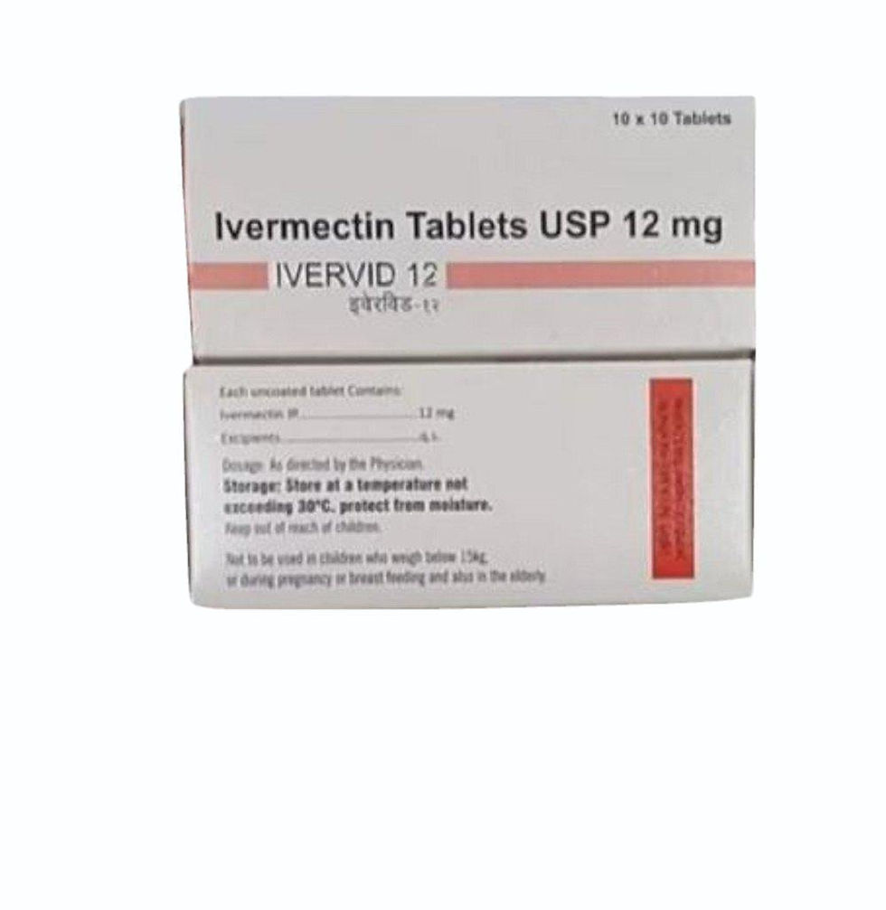 Ivervid 12mg Tablet is an antiparasitic medication. | Ivermectinkart