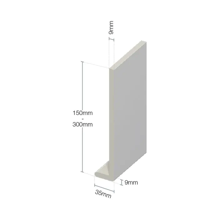 Eurocell Capping Board Dimensions