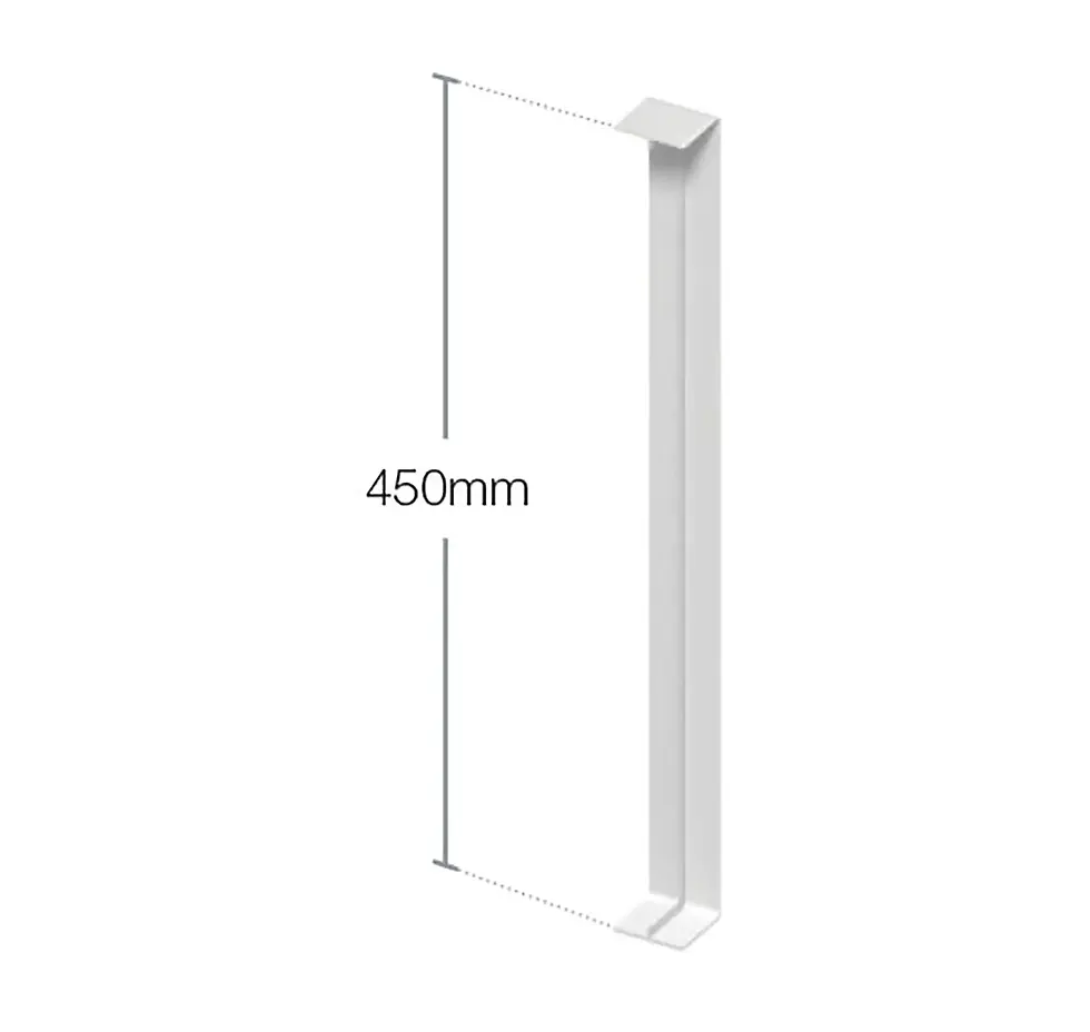 Thumbnail: Eurocell Fascia Board Joint Trim – dimensions