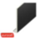 Black Ash Capping Board Cross Section