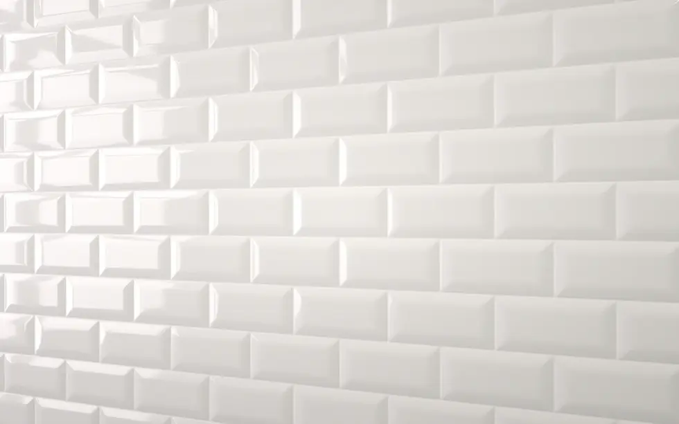 Thumbnail: Bevel Metro Tile White