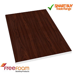 Rosewood Flat soffit by Freefoam