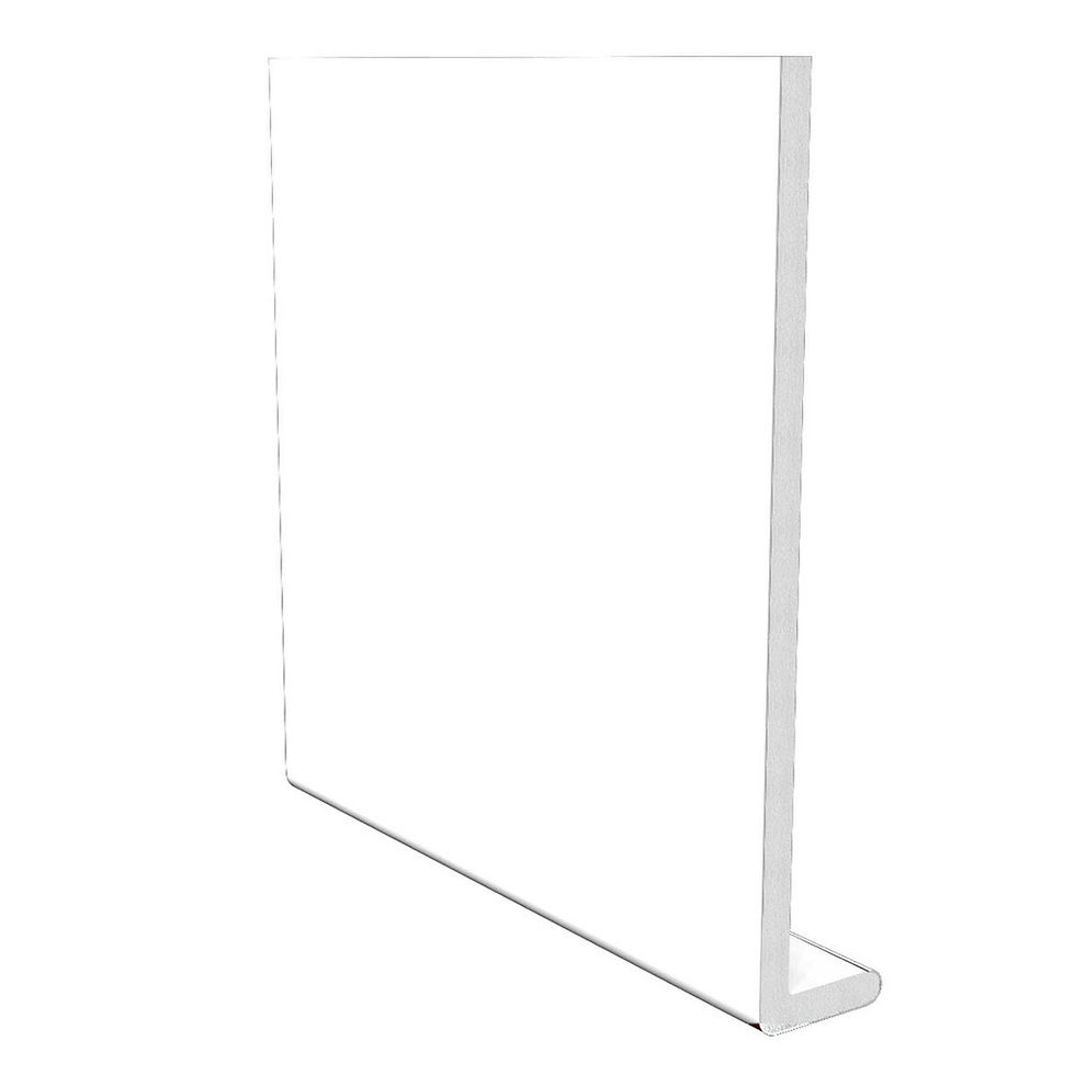 White Freefoam Capping Board 9mm x 5m