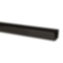 Ogee uPVC gutter 135mm profile – 4 metre length Black