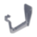 Ogee Gutter Fascia Bracket – 135mm Grey