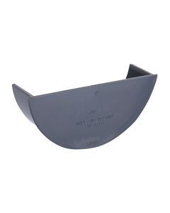 Thumbnail: Half Round Gutter Internal Stop End - 112mm -AG