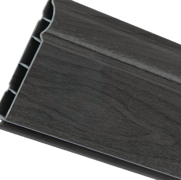 Cross section of 100mm Ogee Skirting in Anthracite Grey