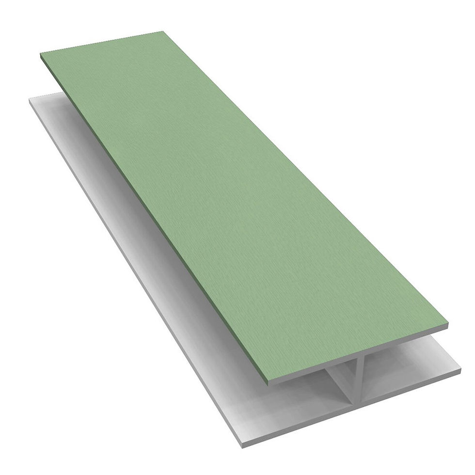 Chartwell Green Soffit Joint (H) Trim 5m