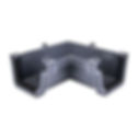 Ogee Gutter Internal Angle – 90° 135mm uPVC Fitting Anthracite Grey