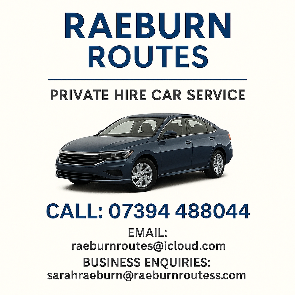 Flyer for Raeburn Routes