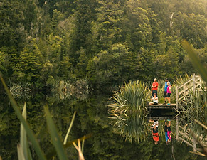 Lake Matheson New Zealand Mirror Lake Rainforest Reflections