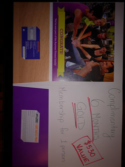 Anytime Fitness Donation