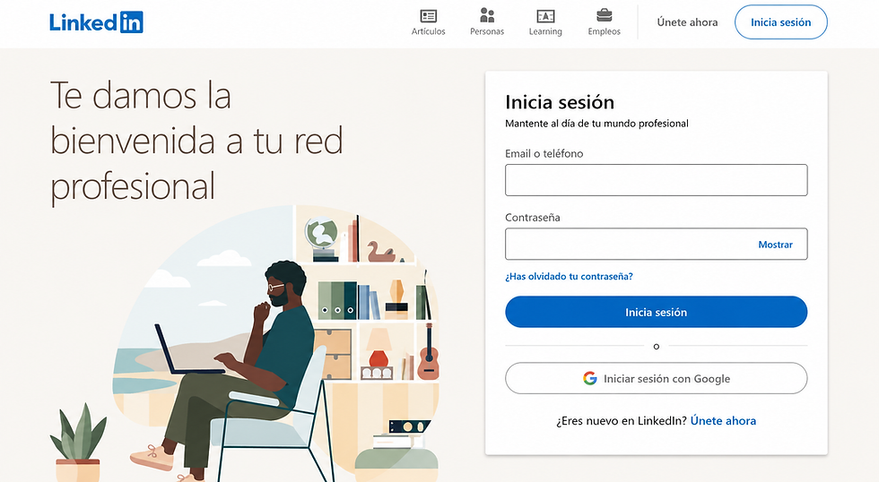 Un problema de inicio de sesión en LinkedIn no es solo un inconveniente técnico: es tiempo sin presencia digital activa.
