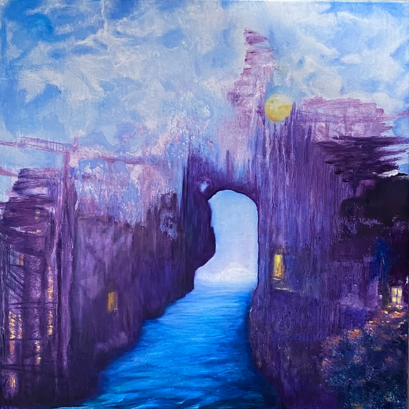 Between two worlds | Oil