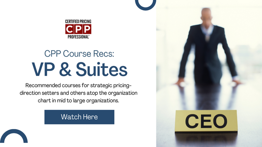 Certified Pricing Professional (CPP) | Advanced Expertise in Pricing ...