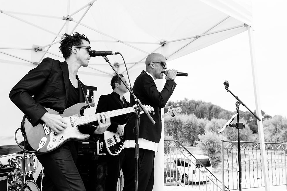 Groove Gang - Vin d'honneur pour le Mariage de Josie & Juan - Domaine du Gros Norè ( Bandol ) - Photo by Oriane Toulon