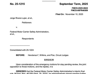 Non-Domiciled CDL Rule to Cause Reduction of Transportation Capacity? "Not-so-fast, my friend!" 