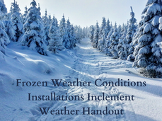 Annual Notice Regarding Installation of Septic Systems in Freezing Weather